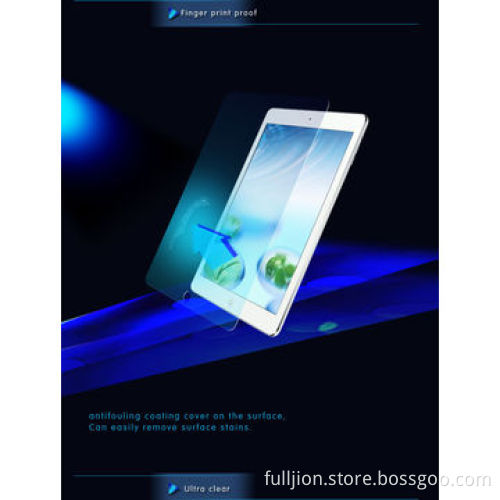 9H anti-crack HD tempered glass screen protector for iPad Air